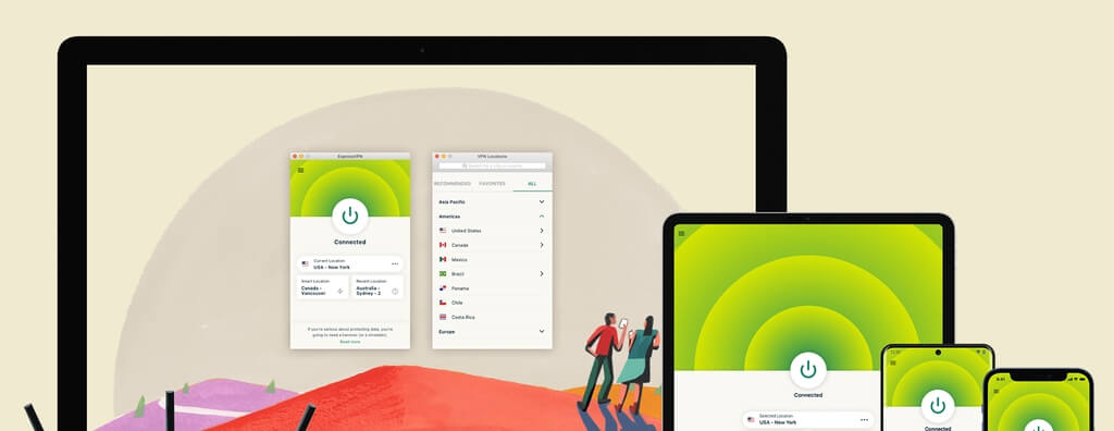A Screenshot of ExpressVPN