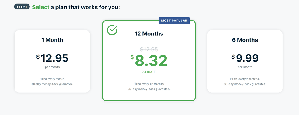 ExpressVPN's different plans
